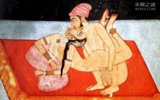 弥漫着艺术的气息古代印度春宫图(图集)
