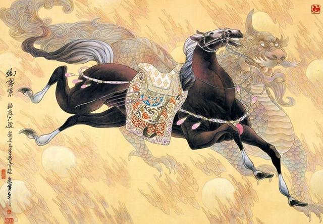 中国古代十大名马——飒露紫