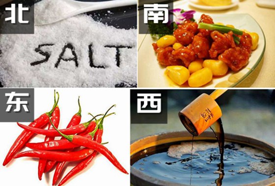 【中国饮食】南甜北咸东辣西酸是怎么形成的？为什么说“南甜北咸,东辣西酸”？