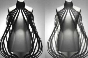 世界上最奇特的裙子，透明裙子(根据心跳随意变
