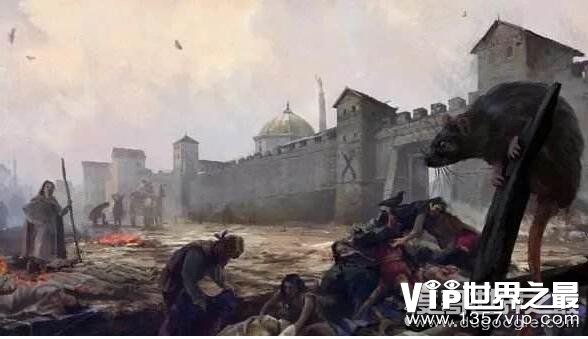 人类历史上的十大瘟疫，榜首是黑死病(造成欧洲三分之一人死亡)