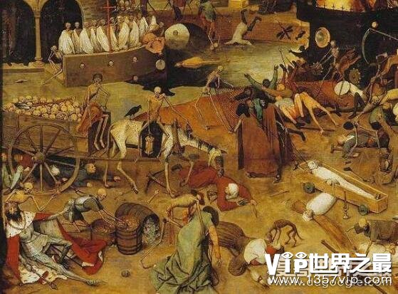 人类历史上的十大瘟疫，榜首是黑死病(造成欧洲三分之一人死亡)