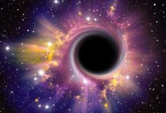 宇宙中最大的黑洞，超级黑洞不断吞噬周围物质
