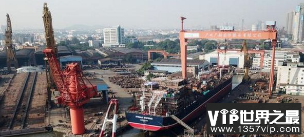 广州船舶国际荔湾厂区最后一艘新船码头退休100年