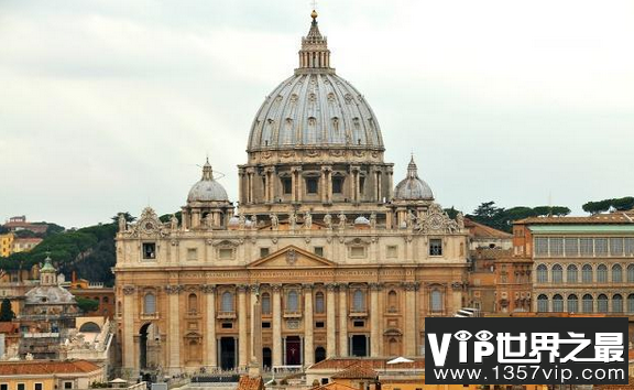 梵蒂冈圣彼得大教堂是世界上最有影响力的教堂