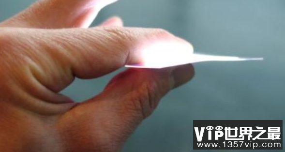 世界上最薄的LED灯是真正的纸灯
