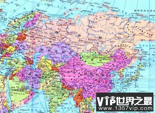 中国和芬兰之间只间隔了一个国家—俄罗斯