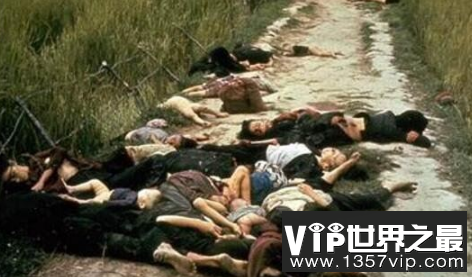 越南美莱村惨案，美军屠杀568名村民