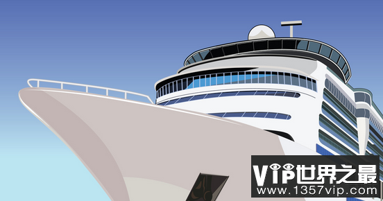 世界上最高的邮轮观景台，皇家加勒比游轮（88.6米）