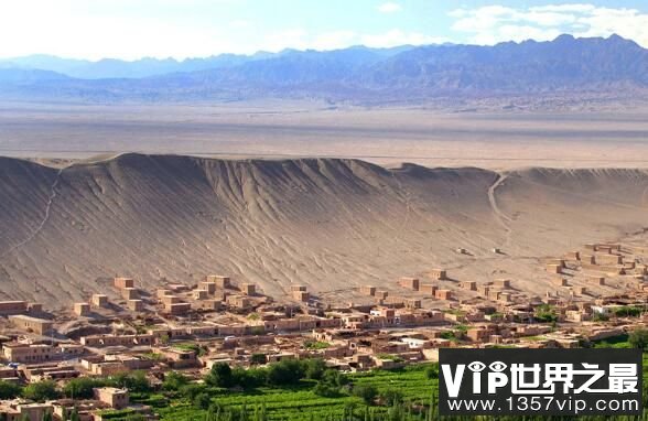 我国海拔最低的盆地：吐鲁番盆地(海拔500米以下)