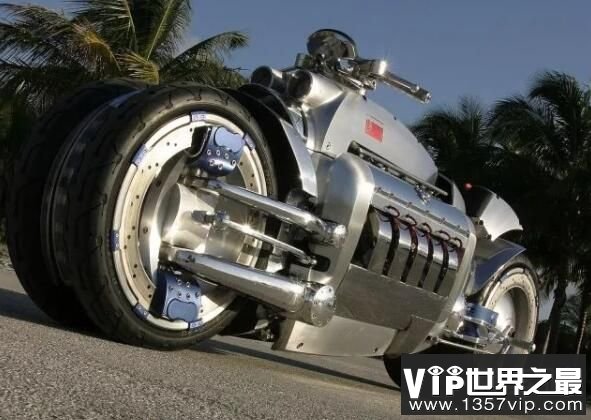 世界上最快的摩托车：道奇战斧摩托车，时速676KM(秒速187.7米)