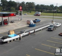 世界上最长的汽车：美国之梦，车身长30米，车上带游泳池