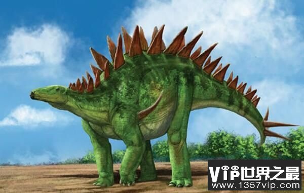沱江龙：尾巴带利刺的大型食草恐龙（体长7米/与剑龙有亲缘关系）