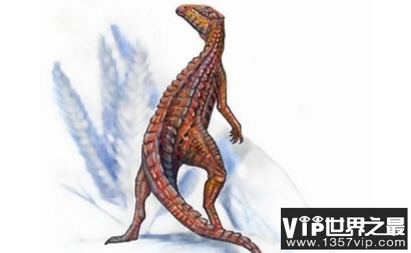 小盾龙：北美洲小型食草恐龙（长1.2米/早侏罗世恐龙）