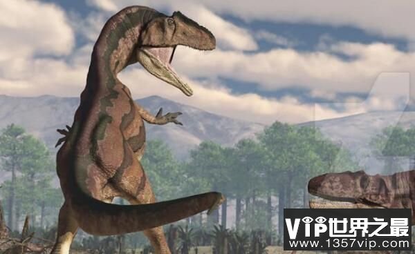 食蜥王龙：北美洲巨型食肉恐龙（长14米/兽脚亚目食肉恐龙）