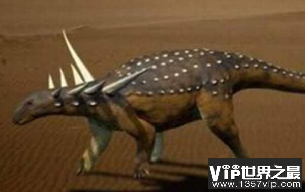 楯甲龙：北美洲大型食草恐龙（体长7.6米/早白垩世恐龙）