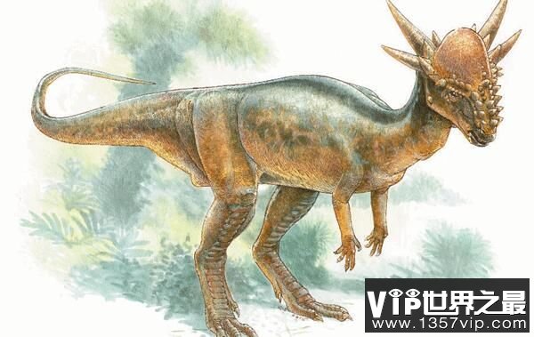 冥河龙：北美洲小型食草恐龙（长3米/长相怪异的恐龙）