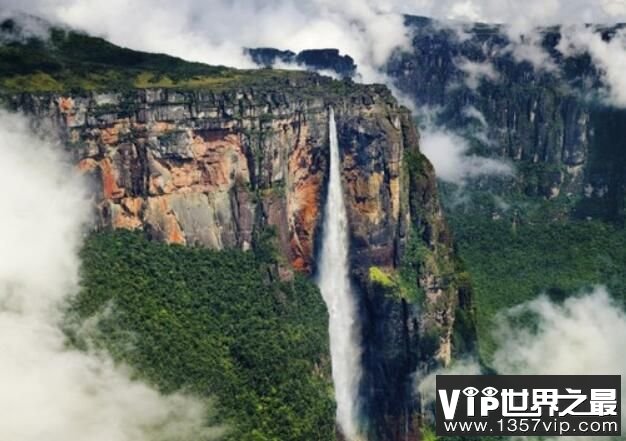 世界上落差最大的瀑布：天使瀑布，落差达979.6米(2)