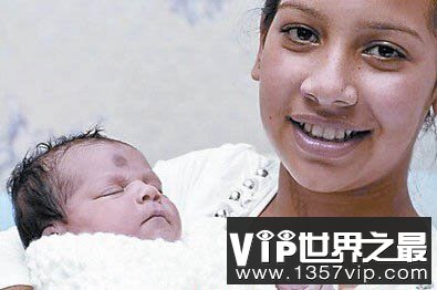 世界十大最年轻父母 5岁的琳娜·梅迪纳是世界上最年幼的母亲