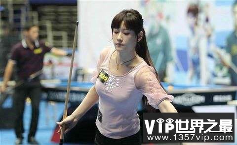 最具魅力的女子台球运动员:潘晓婷全神贯注散发出来的魅力无法挡