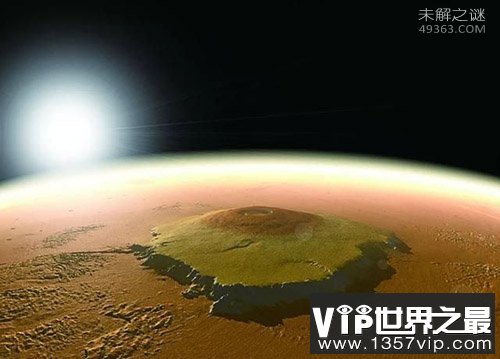 火星表面遍布火山，为什么比地球上的高那么多?