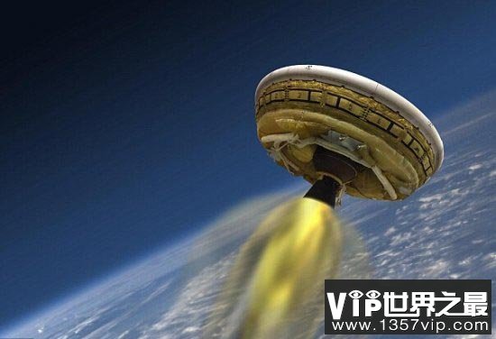 NASA测试“飞碟”用于2035年着陆火星