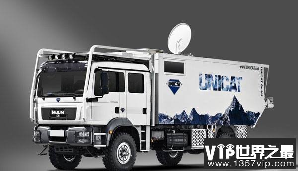 世界上最贵的越野房车：UNICAT TC59售价8000万(全球旅行毫无压力)