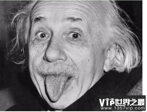 爱因斯坦吐舌头的照片由来，生日宴会累到吐舌会记者抓拍
