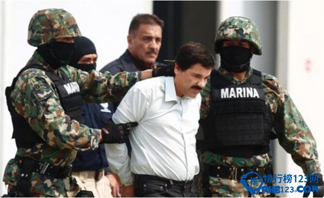 世界上最大贩毒集团 古兹曼成为世界上最大的毒枭