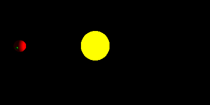地球围绕太阳转的原因，高质量球体产生出巨大的引力