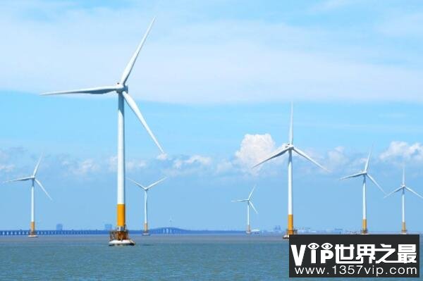 十大风能发电站，河北风电基地排第五，第八是亚洲海上最大