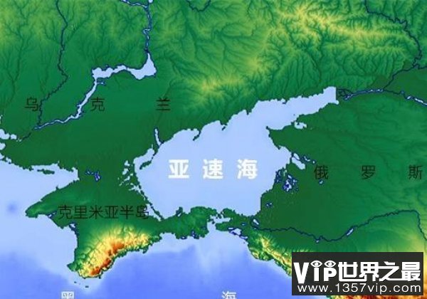 世界上最浅的海：亚速海最深处仅有14米