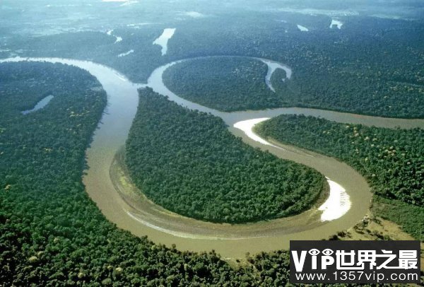 世界上流量最大的河：亚马逊河流量占全球20%