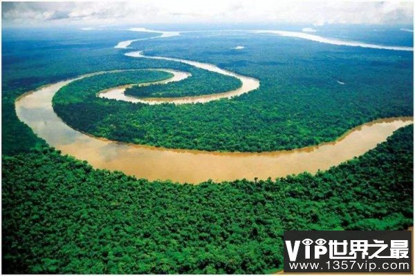 世界上流量最大的河：亚马逊河流量占全球20%