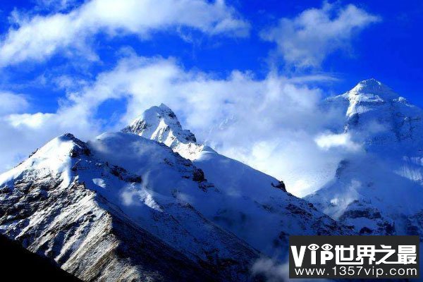绝对高度世界第一山：珠穆朗玛峰海拔高达8848米