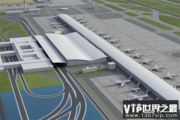 国内最大的十座国际机场-上海浦东国际机场