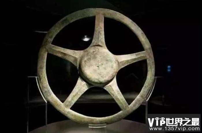 三星堆中方向盘是什么 列入一级文物（青铜太阳轮形器）