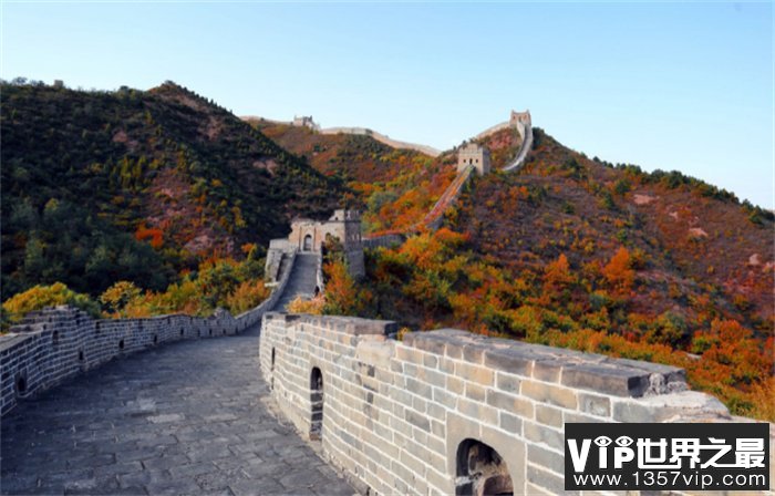 世界上最长的城墙 中国的万里长城（万里长城）