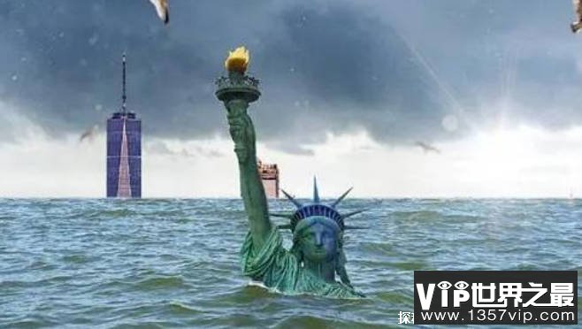 报告称有100多万建筑的纽约正下沉 每年下沉1-2毫米