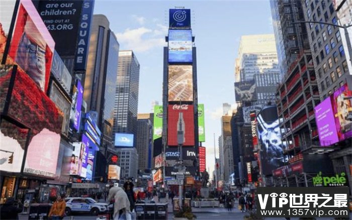 世界上最著名的地标 美国的纽约时代广场（世界地标）