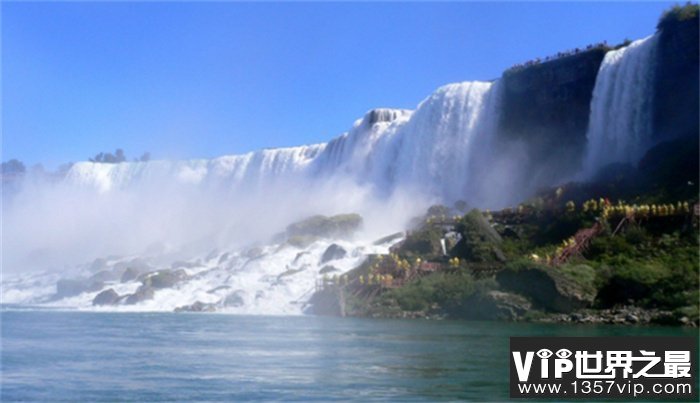 世界上最大的瀑布 加拿大的尼亚加拉瀑布（最大瀑布）