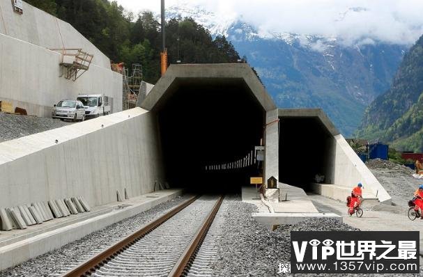 世界上最长的陆上隧道 瑞士的勒奇山隧道(花费270亿元)