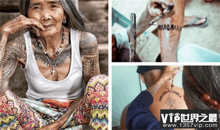 世界上纹身最多的老人 几乎被墨水浸染（最多纹身）