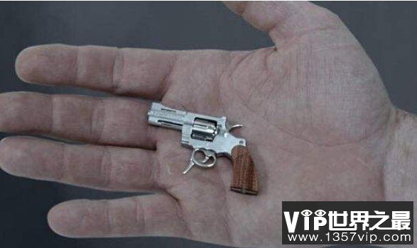 世界上最小的手枪，只有5.5厘米长