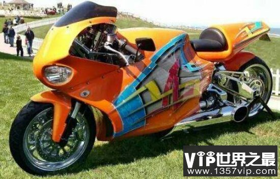 世界上最快的摩托车：川崎忍者H2R  比跑车都快