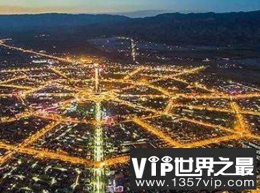 世界最大的八卦城，神奇迷宫般，路路相通、街街相连