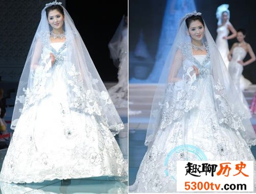 世界上最贵的婚纱，皇室婚纱(6500万)