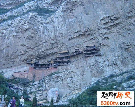 倒悬空寺建筑令人称奇，经历1400年屹立不倒