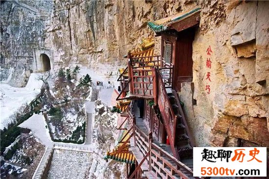 倒悬空寺建筑令人称奇，经历1400年屹立不倒