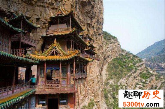 倒悬空寺建筑令人称奇，经历1400年屹立不倒